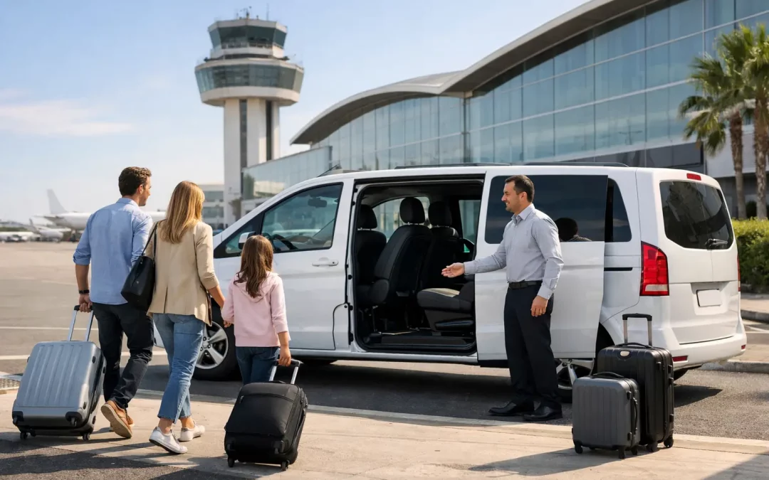 8-Sitzer-Taxi zum Flughafen Valencia ohne Wartezeit