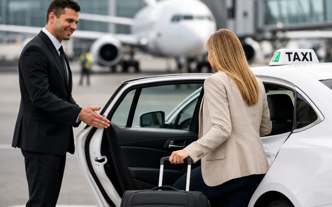 Come prenotare un taxi per l'aeroporto senza attese