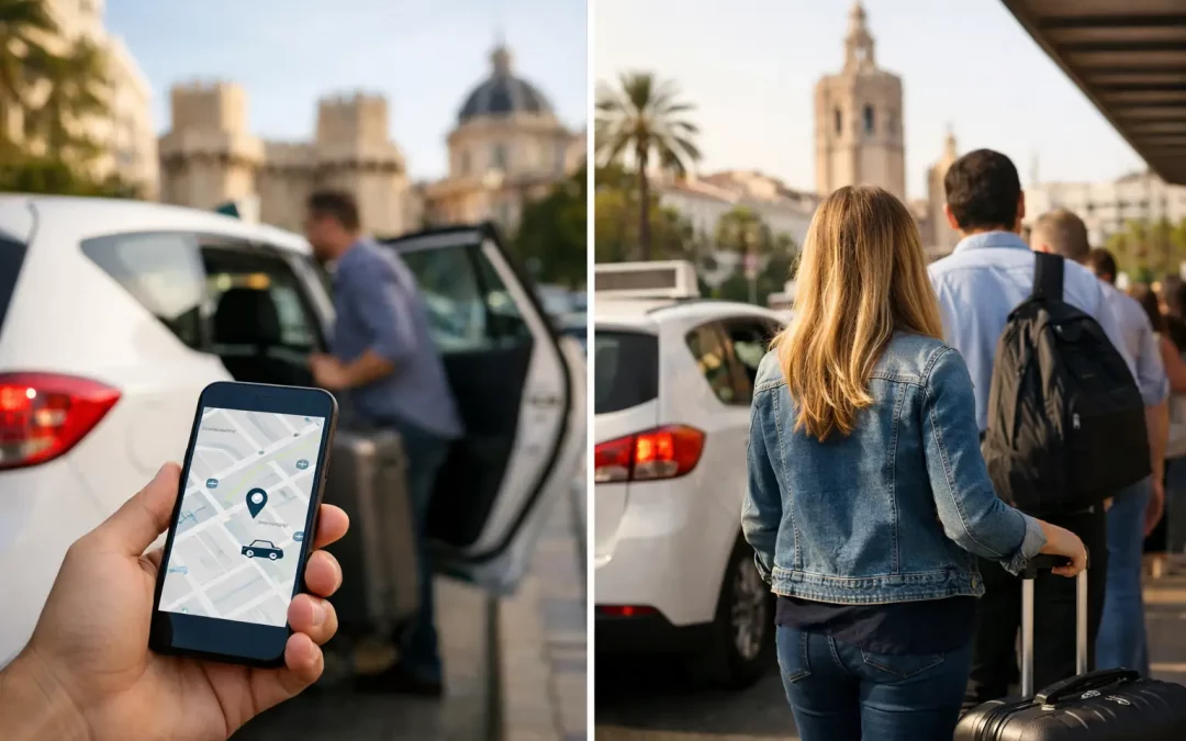 Reserved taxi or queue: which is better in Valencia