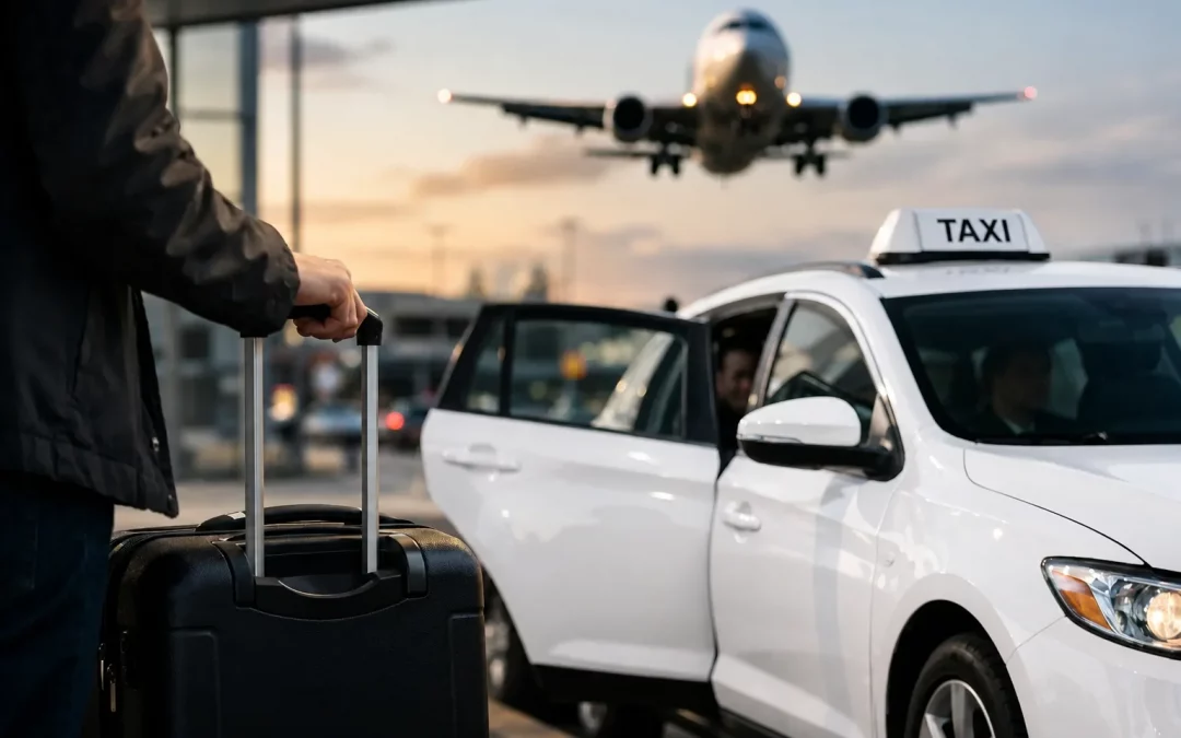 Taxi with delayed flight: what to do upon landing